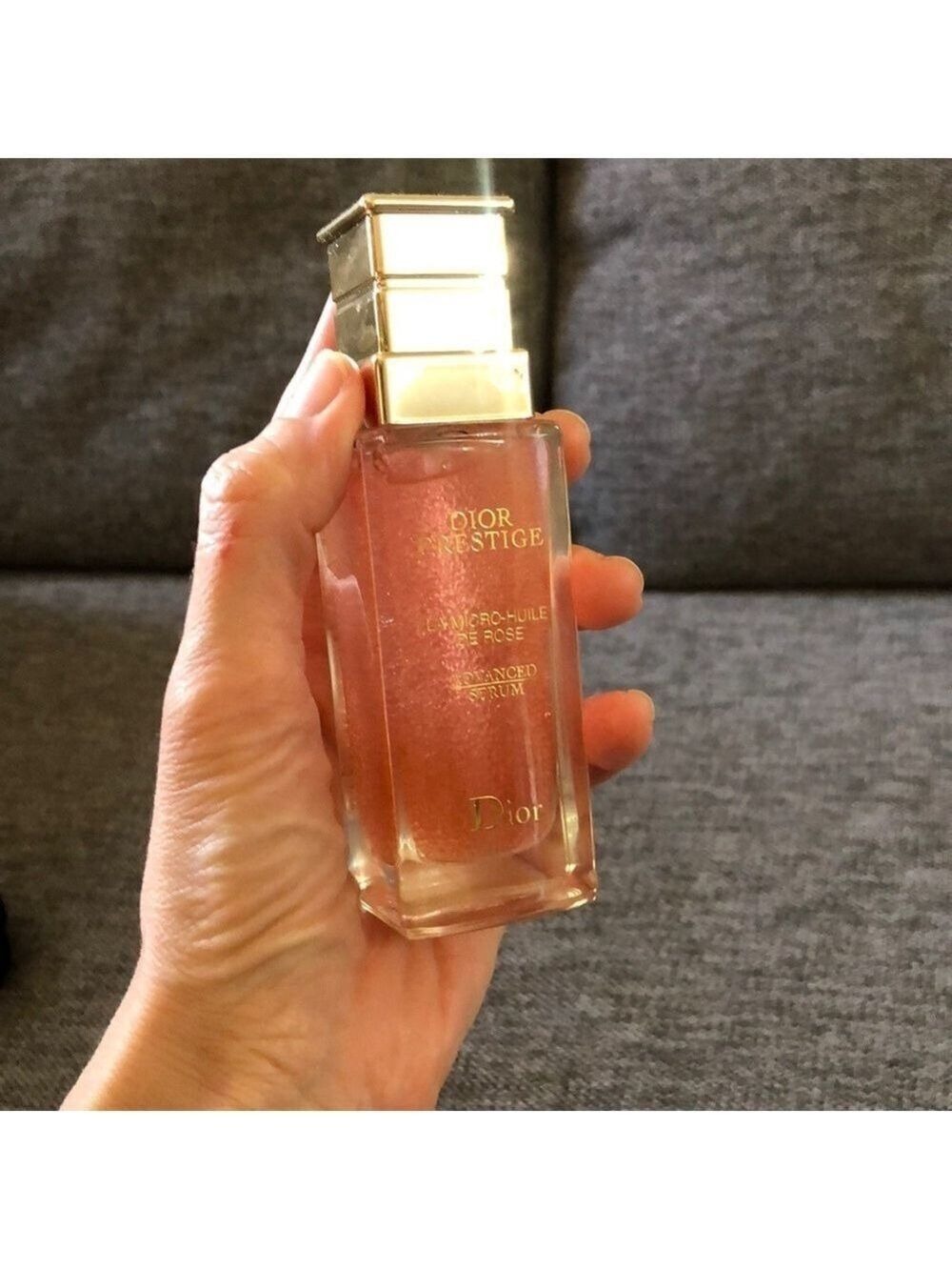 Dior Prestige La Micro Huile De Rose Advanced Serum 50 Ml/ 1.7 Oz Pouch Gift Box - Picture 9 of 16